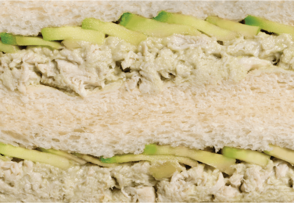 Chicken Avocado Bread Sandwich