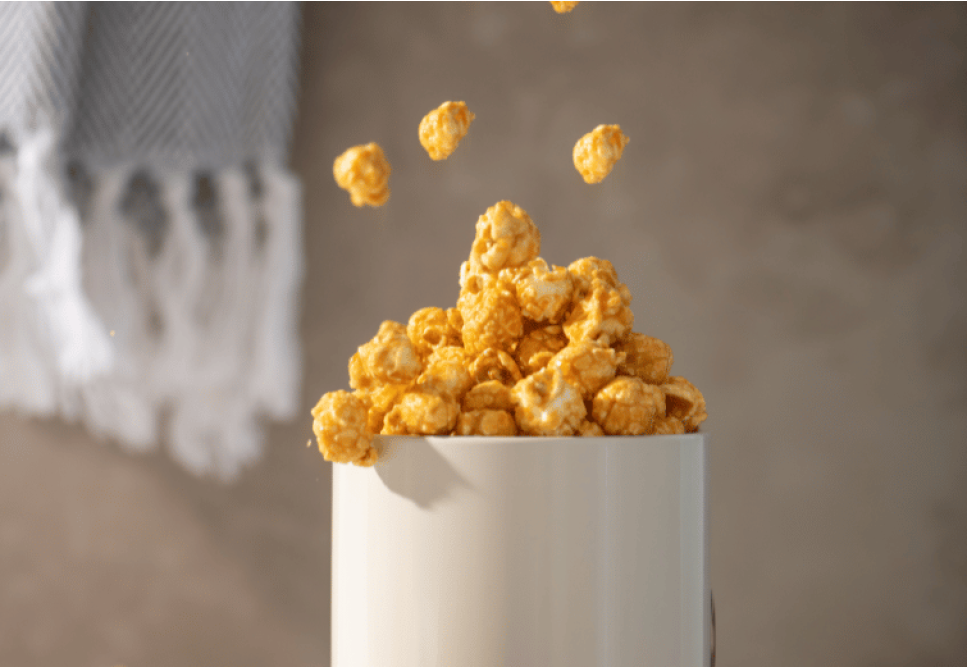 Coconut Caramel Popcorn