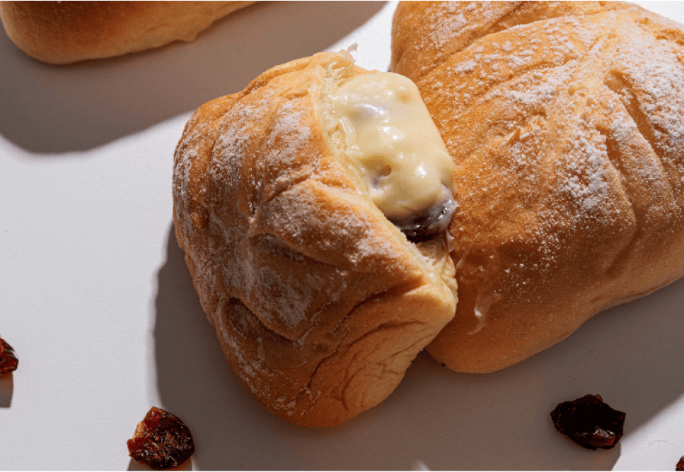Cranberry Cream Cheese Bun