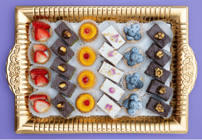 Mini Cake Slice Platter