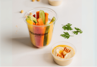 Veggie Sticks with Classic Hummus Dip 