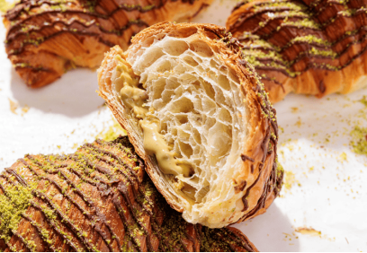 Pistachio Nutella Croissant