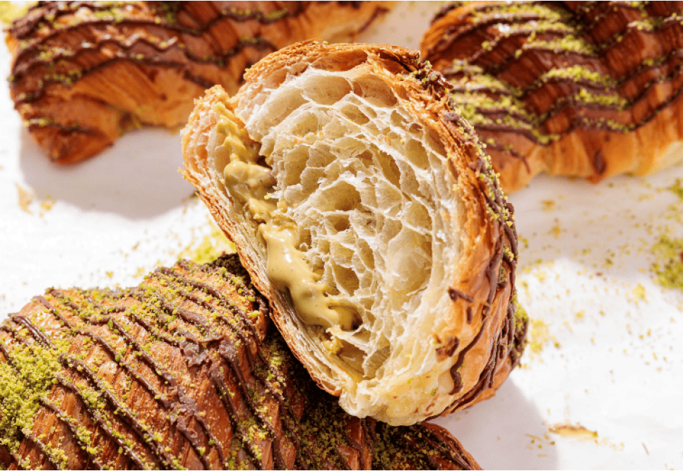Pistachio Nutella Croissant