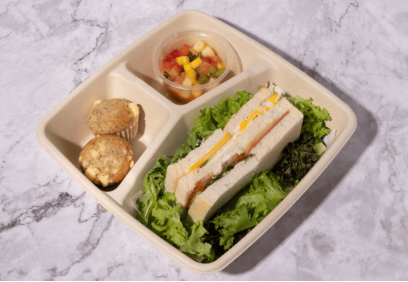 Club Sandwich Lunch Box