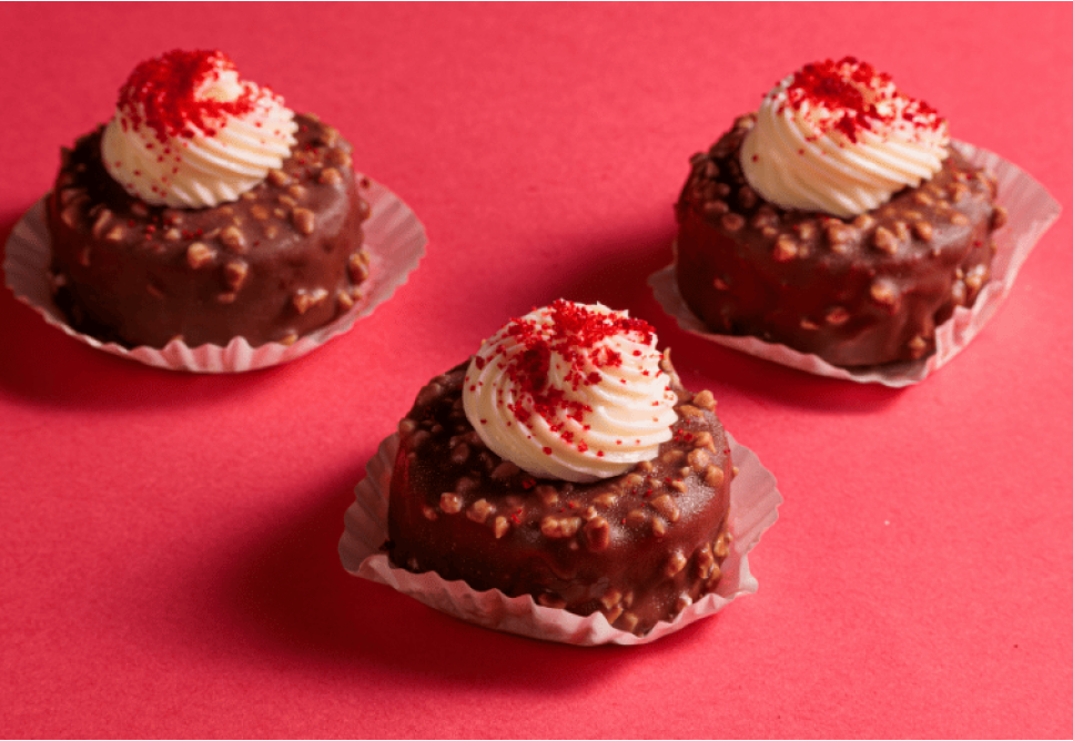 Red Velvet Rocher Swiss Roll 3pc