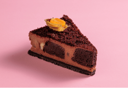 Brownie Choco Cheesecake Slice