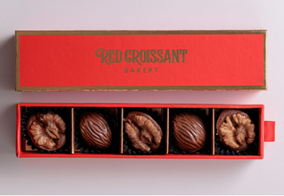 Walnut Hazelnut Chocolate 5pc