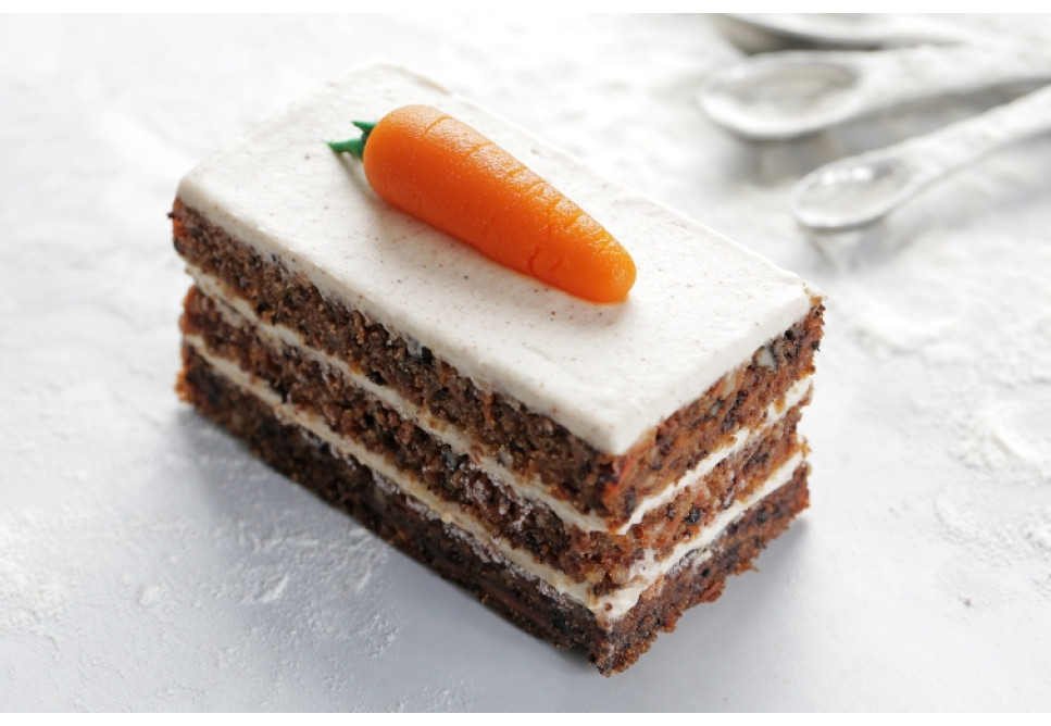 Carrot Cake Slice
