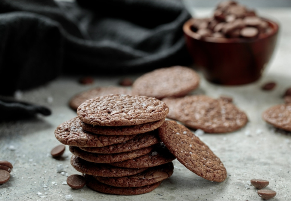 Mini Salted Brownie Cookies 9 Piece Pack