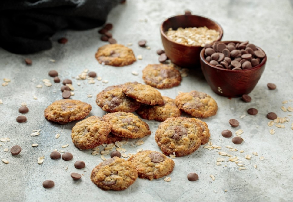 Mini Oatmeal Choco Chip Cookies 3 Piece Pack