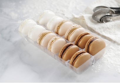 Assorted French Macarons 12 Piece Pack